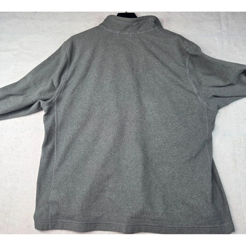 The North Face 1/4 Zip Fleece Pullover Gray Men's XL Outdoor Jacket